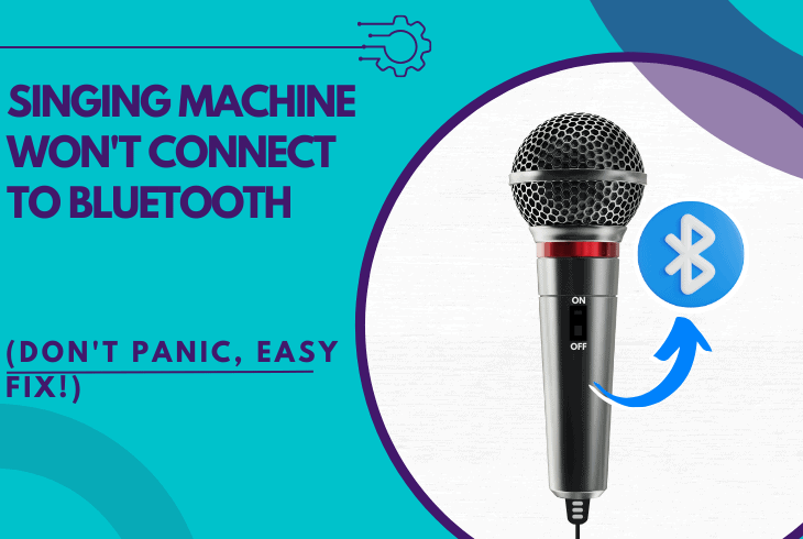 singing machine won't connect to bluetooth