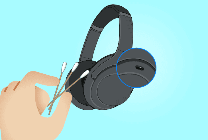 Why Are My Beats Solo 3 Not Charging? - (7 Quick Fix) 6 clean the solo³ charging port