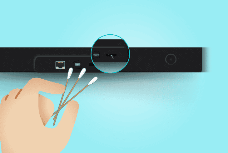 Onn Speaker Keeps Turning Off? Frustrated? Fix Now! 5 clean the speaker’s charging port