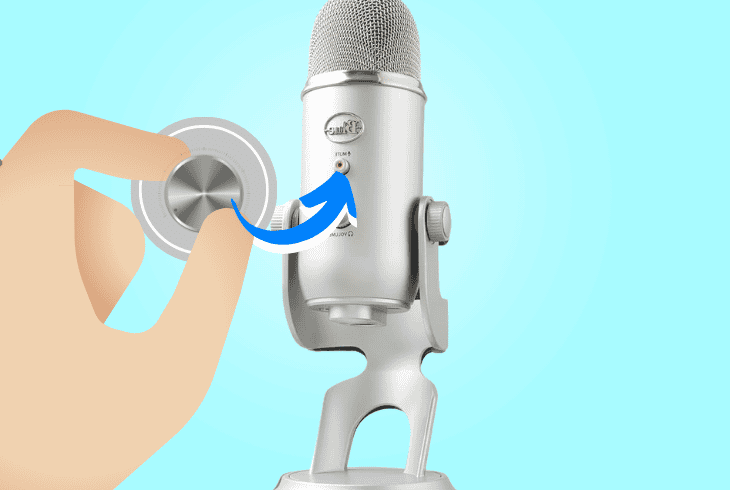 Blue Yeti Mic Not Picking Up Sound? (Easy Steps to Fix) 3 turn the blue yeti’s gain knob