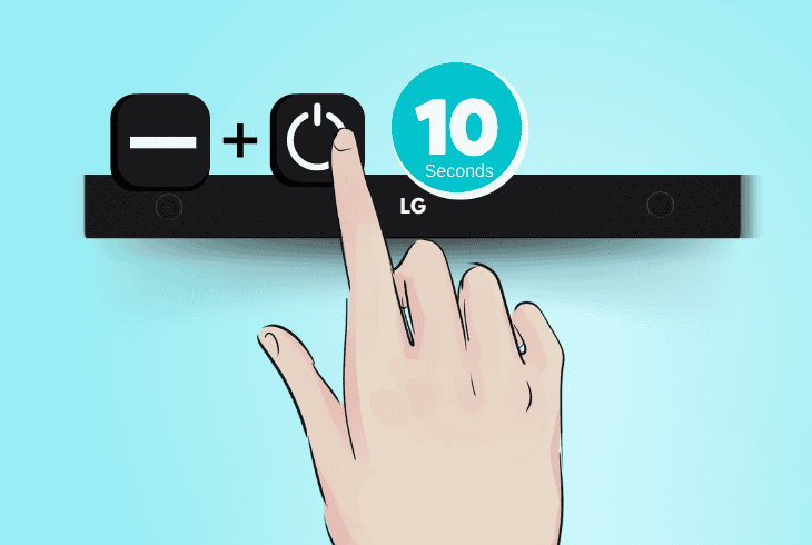 How to Fix LG Soundbar Remote Not Working? (Quick Fix) 9 factory reset your lg soundbar method 3