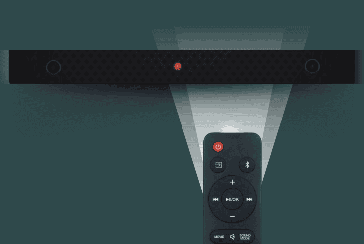 Onn Soundbar Remote Not Working? (Try This Now!) 4 clear the remote’s “line of sight”