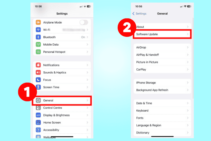 Apple CarPlay Won't Stay Connected? Here's How to Fix 6 update the mobile’s ios version