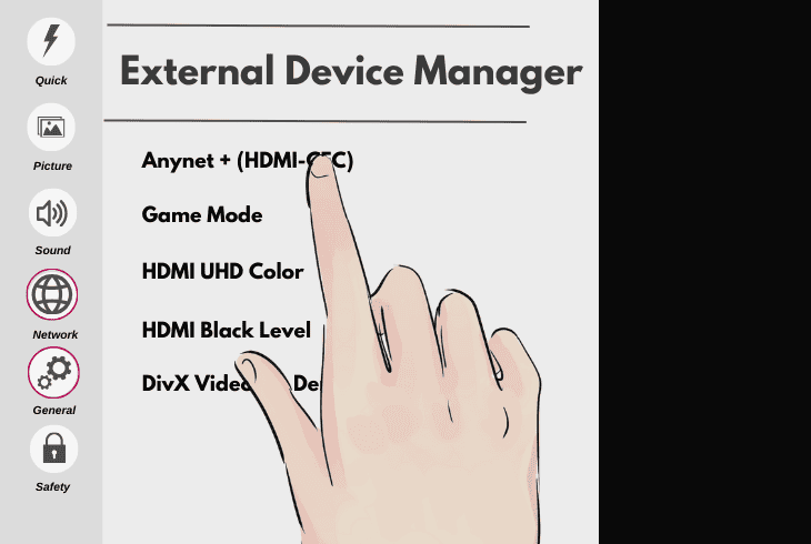 LG Soundbar Not Turning On With TV? (Quick Fix Guide) 4 enable “hdmi-cec” in the tv settings