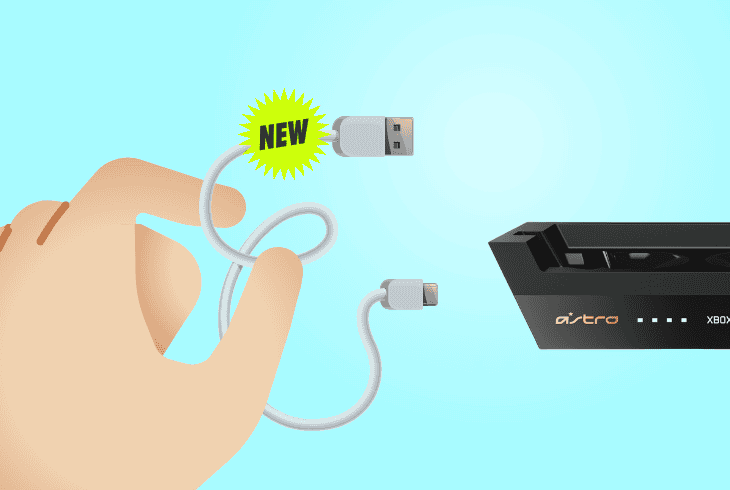 Astro A50 Base Station Not Turning On? (Easy Troubleshooting) 9 replace the usb charging cable