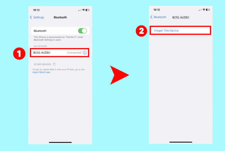BOSS Audio Apple Carplay Not Working? (Quick Fix Guide!) 7 forget boss radio bluetooth profile