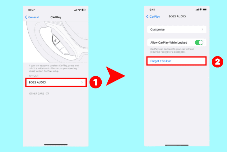 BOSS Audio Apple Carplay Not Working? (Quick Fix Guide!) 6 forget & re-add the boss carplay profile