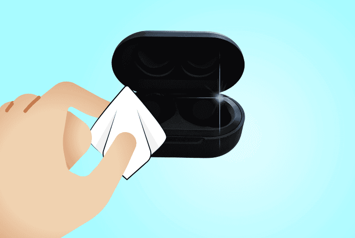 Is Your JLab Go Air Pop Not Charging? (7 Proven Solutions) 4 clean the earbuds charging points