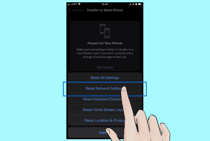 Onn Wireless Earbuds Not Pairing To iPhone? (Quick Fixes) 9 network reset your iphone