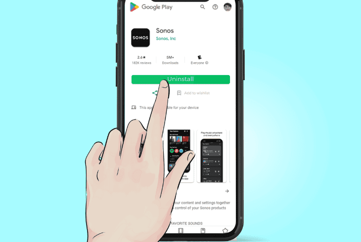 Is Your Sonos Move 2 Keeps Cutting Out? (Proven Fixes!) 9 reinstall the sonos move 2 application