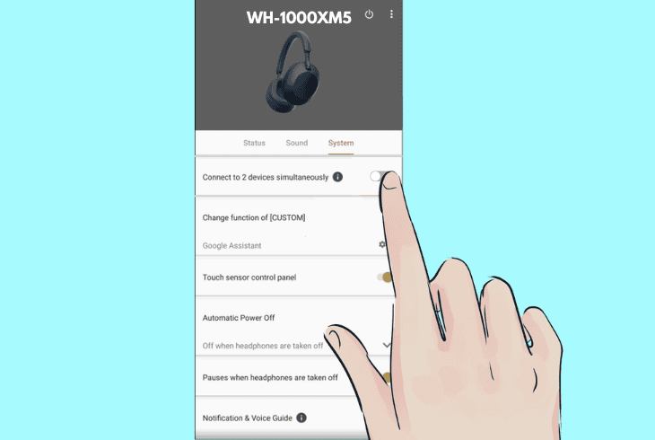 Sony WH-1000XM5 Keeps Disconnecting? (Don't Panic, Easy Fix) 8 disable the sony’s multipoint feature