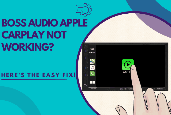 boss audio apple carplay not working