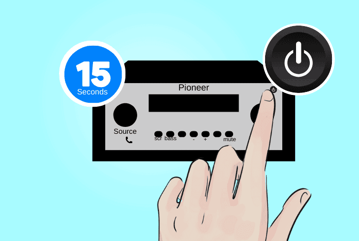 Your Pioneer Radio Won't Turn On? (5 Proven Solutions!) 6 force reset the pioneer car stereo