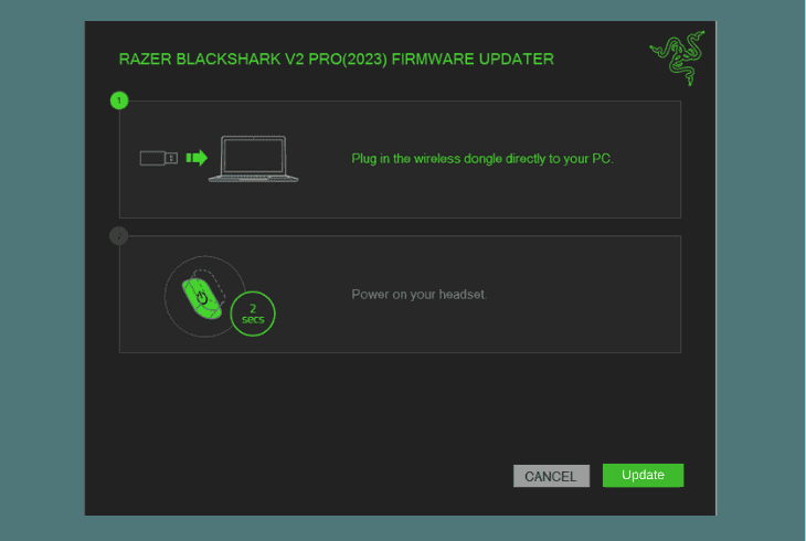 Is Your Razer BlackShark V2 Pro Not Charging? (Quick Fixes) 7 update your razer blackshark v2