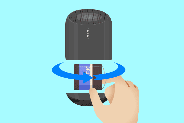 Worried With Sonos Move 2 Red Light? (8 Working Solutions) 3 reinsert the sonos move battery