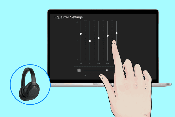Sony WH-1000XM4 Not Loud Enough? (5 Best Ways to Fix!) 4 adjust the sony equalizer settings