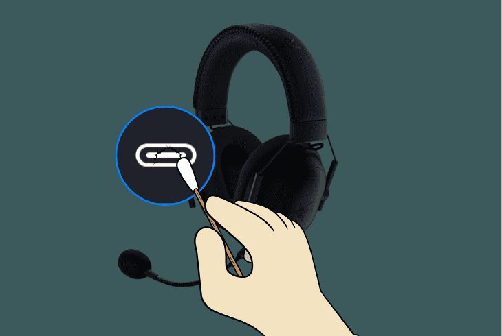 Is Your Razer BlackShark V2 Pro Not Charging? (Quick Fixes) 3 clean razer headset usb-c port