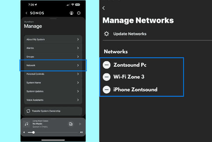 How to Fix Sonos Error 701? - (7 Proven Solutions!) 5 reconnect sonos from the wi-fi