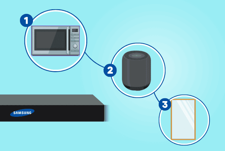 Samsung Soundbar Cuts Out Intermittently? (8 Quick Fixes) 8 check for wireless interference (bluetooth)