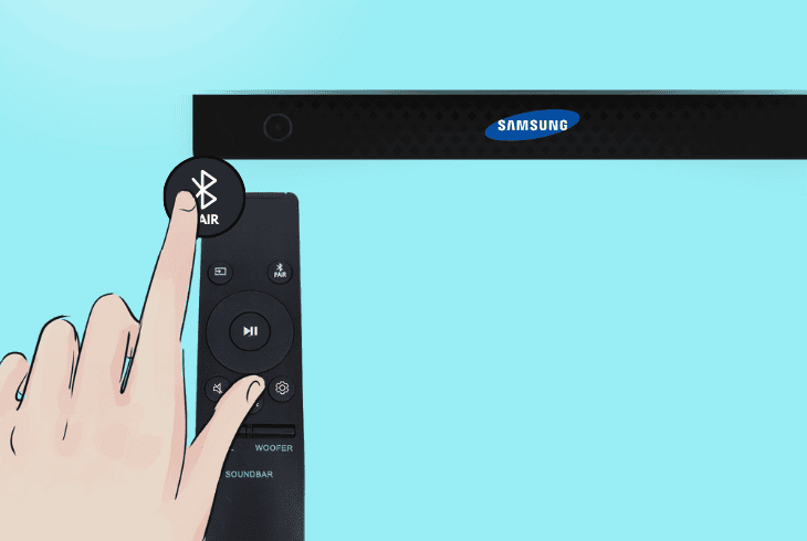 Samsung Soundbar Bluetooth Not Working? (Quick Solutions!) 3 set soundbar to “bt pairing”