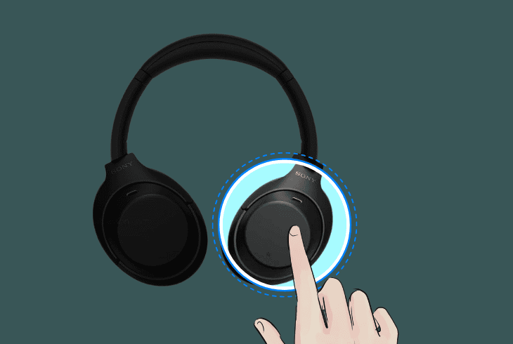 Sony WH-1000XM4 Touch Controls Not Working? (Let's Fix) 2 how to use xm4 touch sensor correctly
