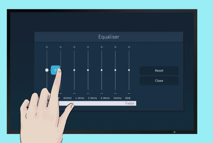 Samsung Soundbar Distorted Sound? (Working Solutions) 5 configure the equalizer settings