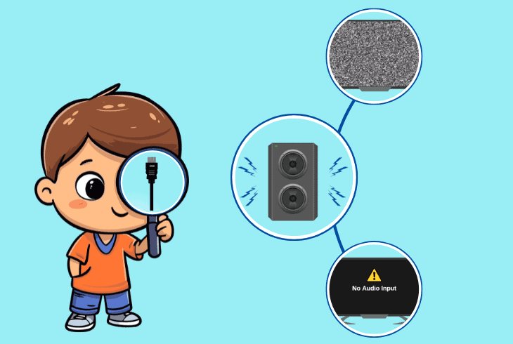 Your Sonos Beam Won't Connect To TV? (Proven Fixes!) 7 identify a faulty hdmi or optical cable