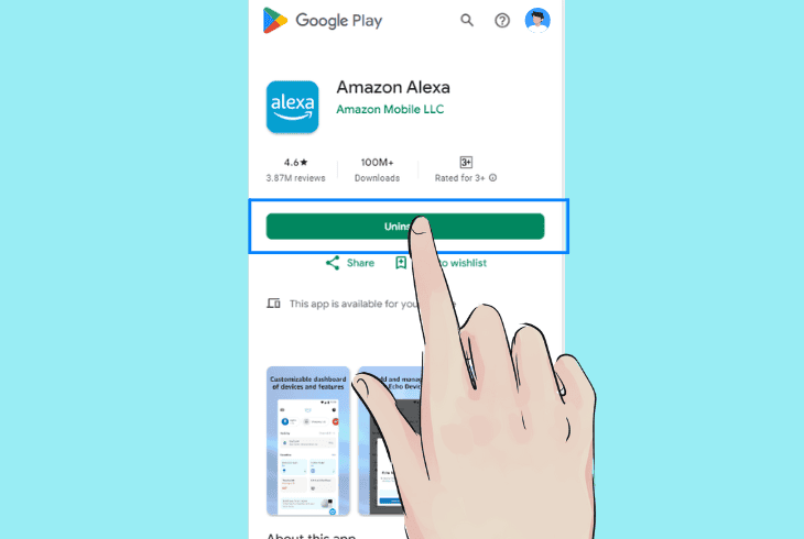 Echo Pop Not Connecting To WiFi? (Don't Panic, Easy Fix!) 10 uninstall & install the alexa app