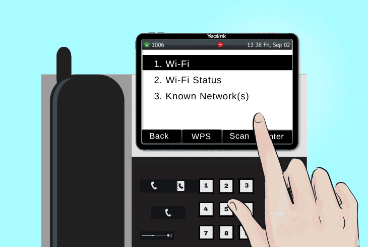 Yealink Phone Red Light Flashing? (Don't Panic, Easy Fix!) 6 how to reconnect yealink over wi-fi
