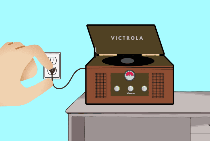 Why Is My Victrola Record Player Not Turning On? (Easy Fix!) 6 plug the power adapter directly