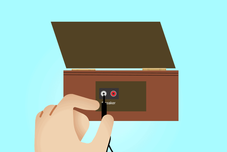 Why Is My Victrola Record Player So Quiet? (Easy Fix) 6 connect speakers (workaround)
