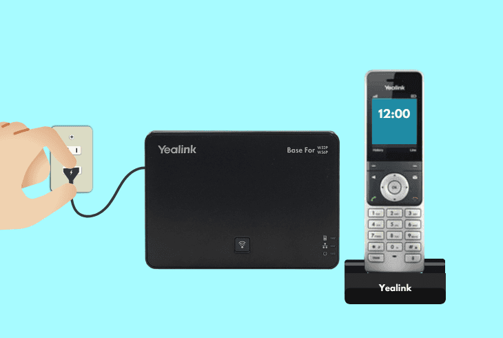 Yealink Phone Searching For Base? (Let's Fix It Fast) 4 check the base station power supply
