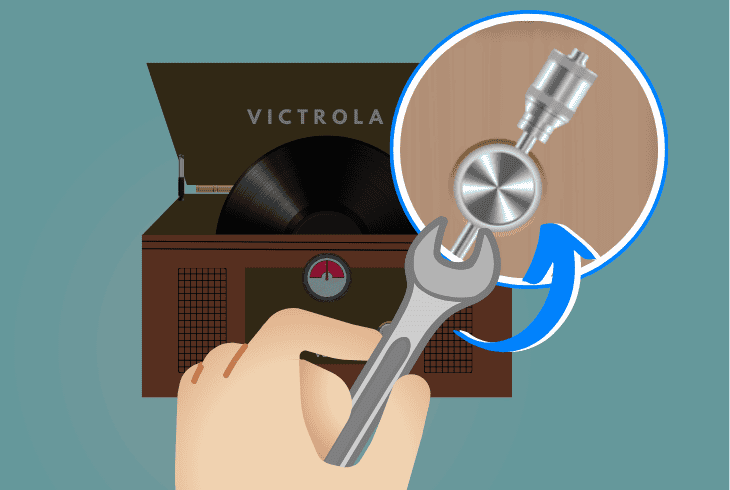 Why Is My Victrola Record Player So Quiet? (Easy Fix) 5 adjust the victrola tonearm