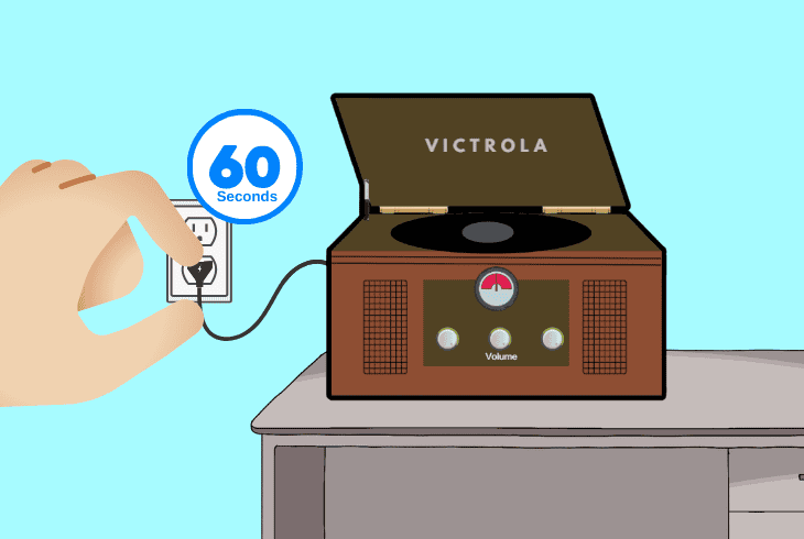 Victrola Record Player Speakers Not Working? (Fix Now!) 2 power cycle the victrola player