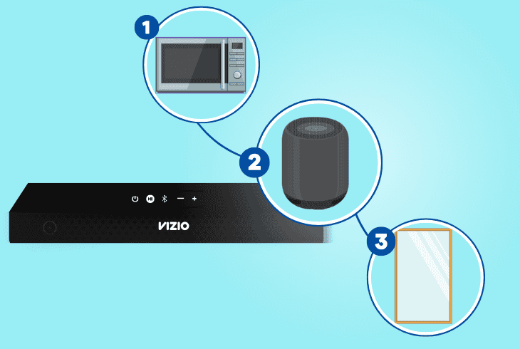 Vizio Subwoofer Keeps Disconnecting? (Here's The Fix!) 5 check for wireless disruptors