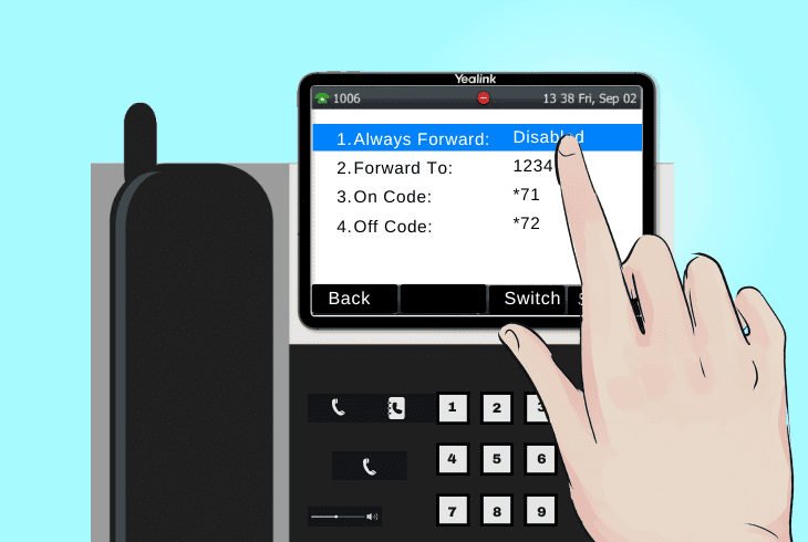 Yealink Phone Not Receiving Incoming Calls? (Easy Fix) 4 disable “call forwarding” on yealink