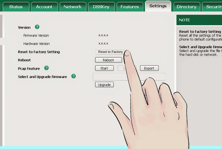 Yealink Phone Not Receiving Incoming Calls? (Easy Fix) 9 factory reset the yealink phone os