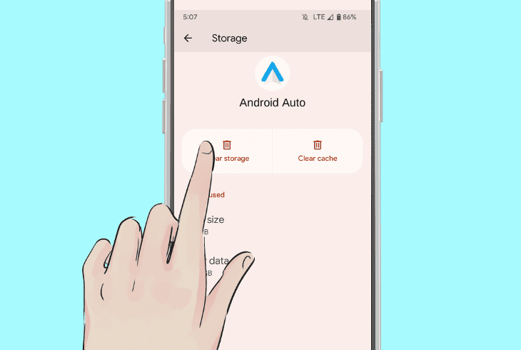 Android Auto Not Showing On Car Screen? (Easy Fix!) 4 clear android auto’s cache and data