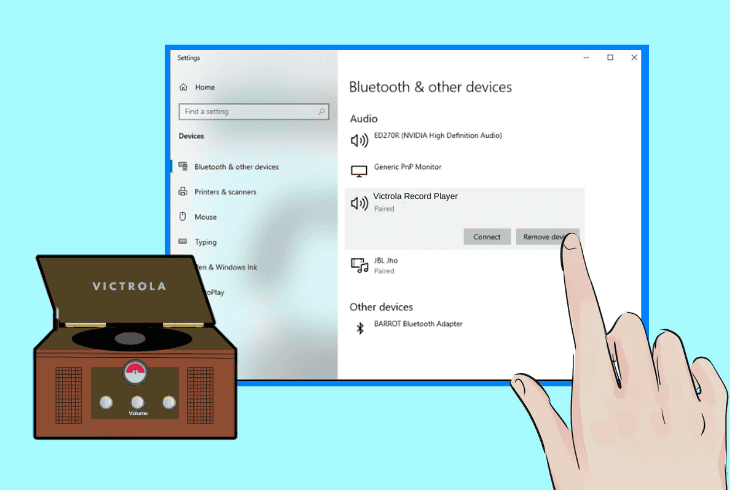 Victrola Record Player Bluetooth Not Working? (Easy Fix!) 6 forget victrola and connect again
