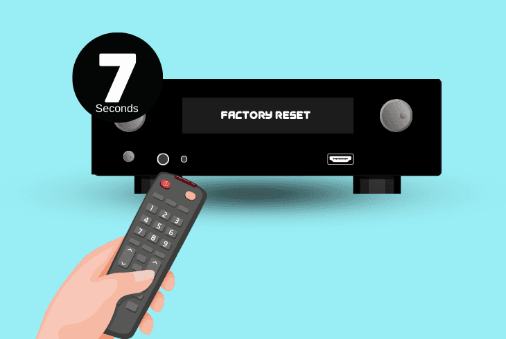 Denon Receiver No Picture But Sound? (Here's How to Fix) 8 factory reset the denon receiver