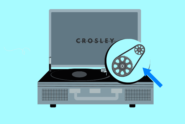 Why Crosley Record Player Won't Spin? (Quick Solutions) 6 lubricate the motor’s pulley