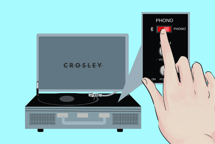 Your Crosley Record Player Won't Turn On? (Let's Fix!) 5 set crosley player to phono mode