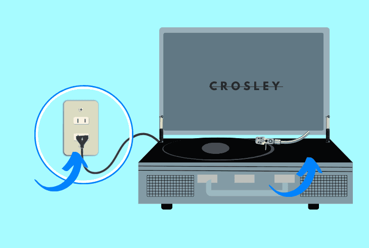 Your Crosley Record Player Won't Turn On? (Let's Fix!) 2 check the power adapter & socket