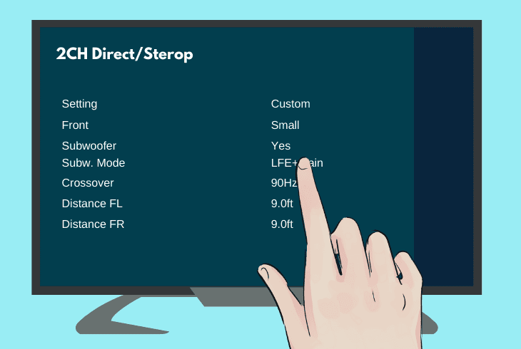 Denon Receiver Subwoofer Not Working? (Quick Fix Guide) 8 how to configure subwoofer mode