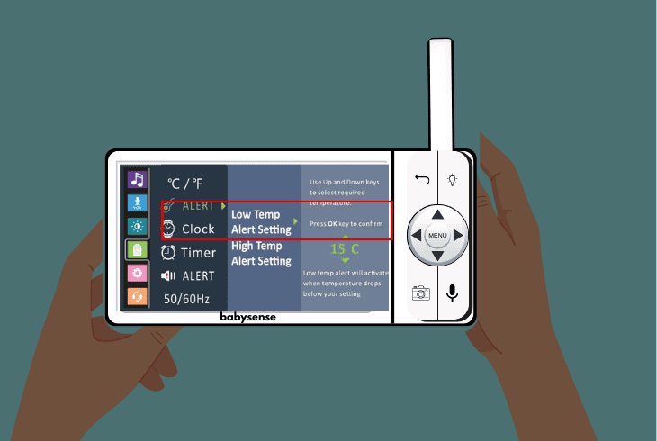 Why is My Babysense Monitor Beeping? (Quick Fix) 5 adjust or disable the temp alert