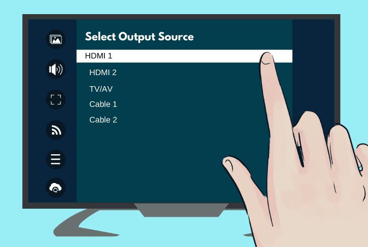 Denon Receiver No Picture But Sound? (Here's How to Fix) 4 correct hdmi video input on tv