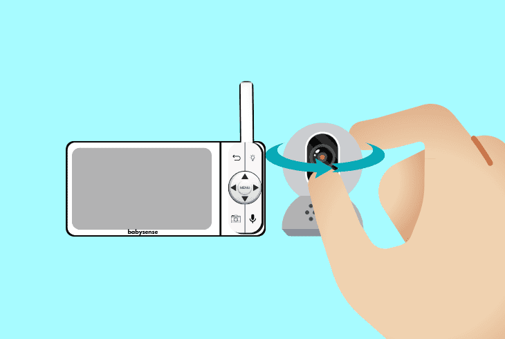 Babysense Monitor Temperature Not Working? (Quick Fix) 2 adjust camera’s stand attachment