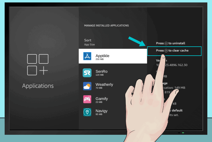 Toshiba Fire TV Lagging? (Here’s The Easy Fix!) 5 clear your fire tv cache data