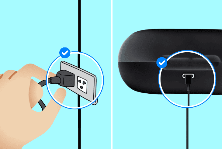 Soundcore Earbuds Keep Disconnecting? (Let's Fix Fast!) 3 check soundcore earbuds for charging issues