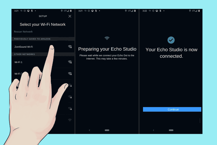 Echo Studio Not Connecting To WiFi? (Let's Fix!) 2 set up your echo studio correctly